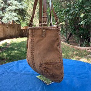 Antonio Melani Boho Suede Bag NWT